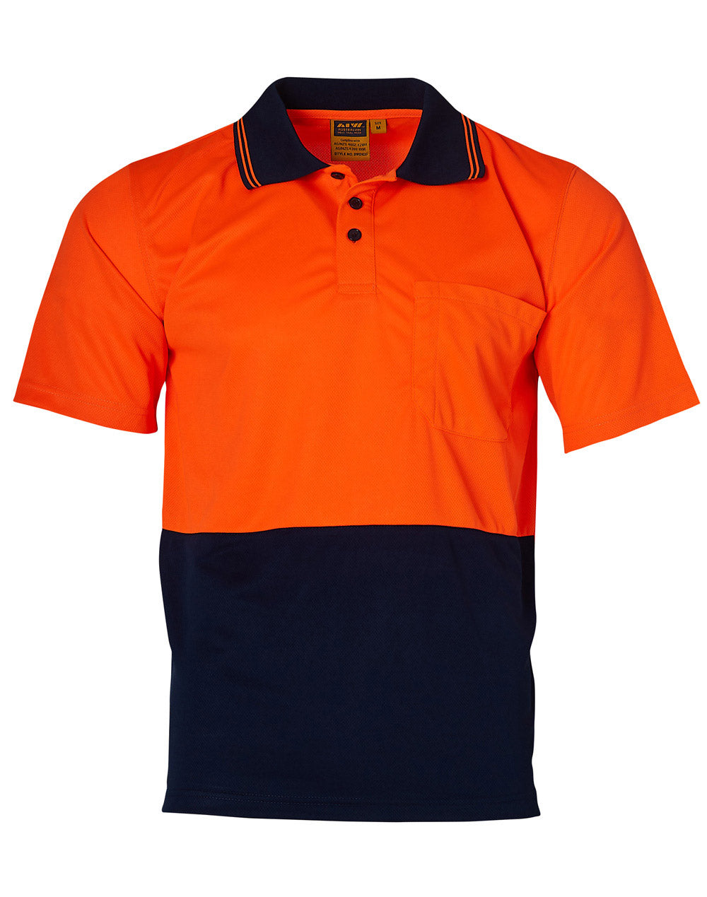 SW01CD Unisex CoolDry® Micro-mesh Safety Polo