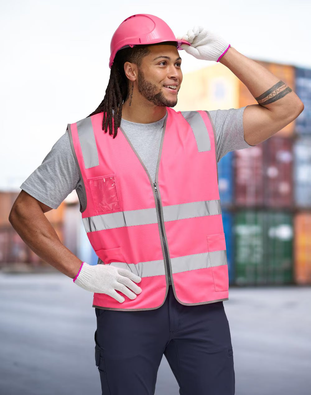 SW04 Unisex Hi-Vis Safety Vest