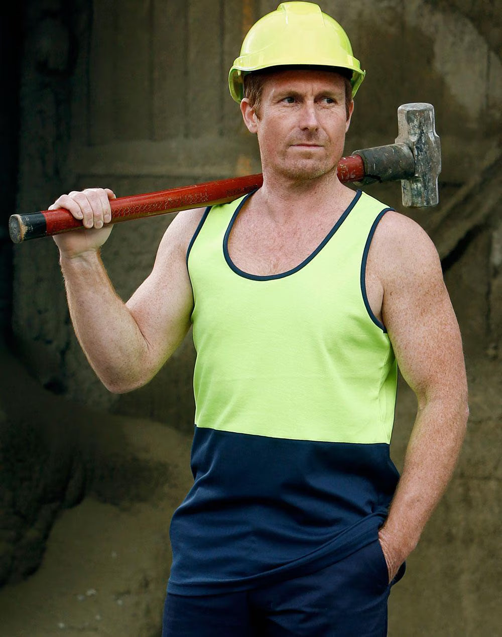 SW15 Unisex High Visibility TrueDry® Mesh Knit Safety Singlet