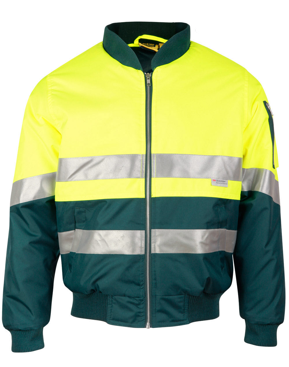 SW16A Unisex High Visibility Tow Tone Flying Jacket with 3M Reflective Tapes