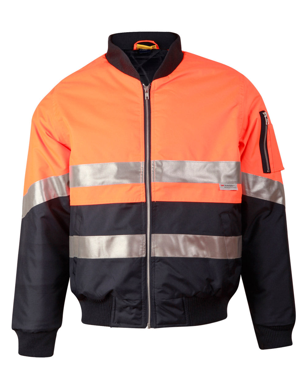 SW16A Unisex High Visibility Tow Tone Flying Jacket with 3M Reflective Tapes