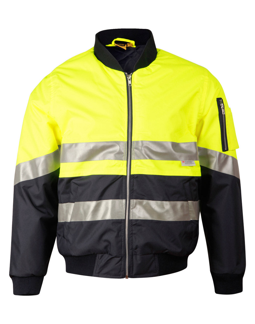SW16A Unisex High Visibility Tow Tone Flying Jacket with 3M Reflective Tapes