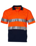 SW17A Mens High Visibility Short Sleeve Safety Polo 3M Reflective Tapes