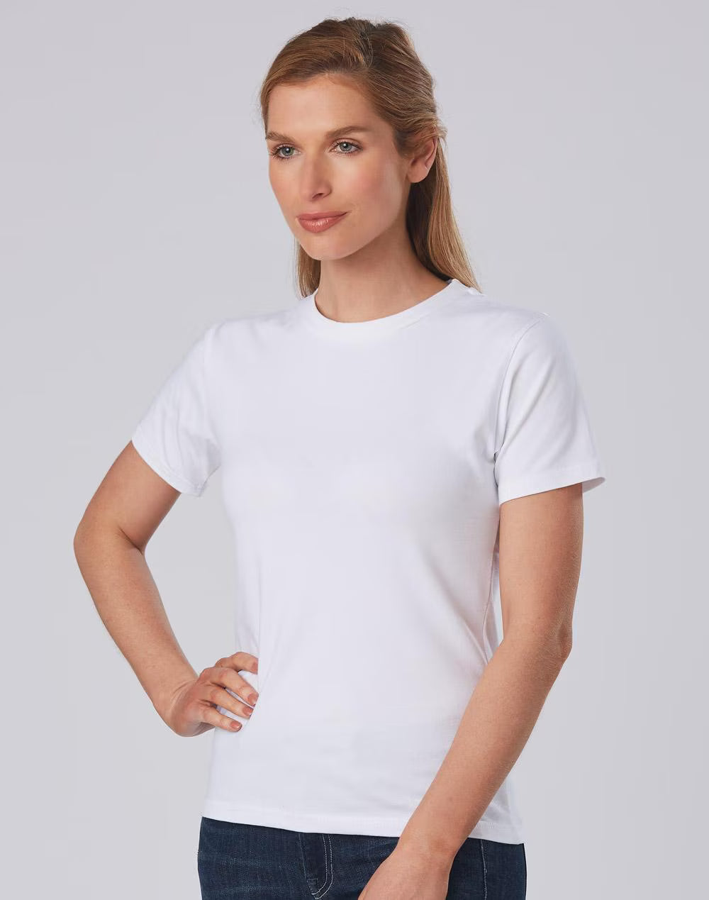 TS15 Ladies Superfit Stretch Fitted Tee