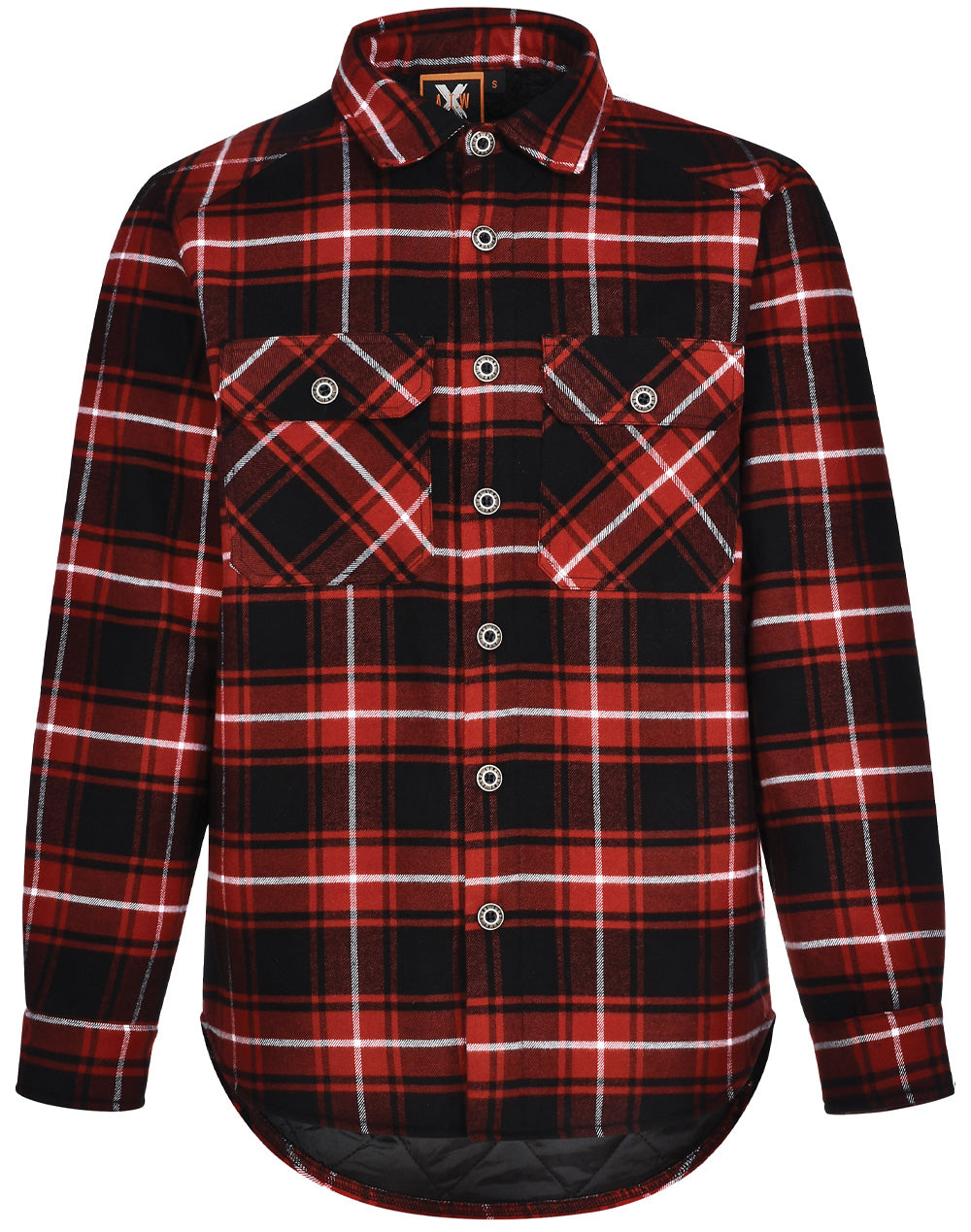 WT07 Unisex Quilted Flannel ShirtStyle Jacket