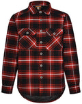 WT07 Unisex Quilted Flannel ShirtStyle Jacket