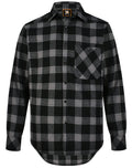 WT11 Unisex Classic Flannel Plaid LS Shirt