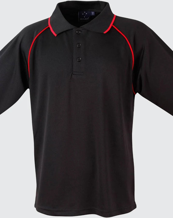 PS20 Mens CoolDry® Raglan Short Sleeve Contrast Polo